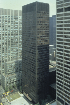 Mies and Johnson, Seagram Building